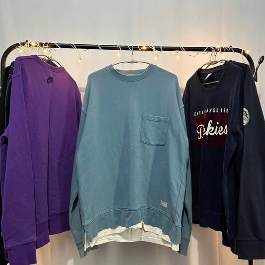 Giordano Sweatshirt  - Thrift (Blue) (L)