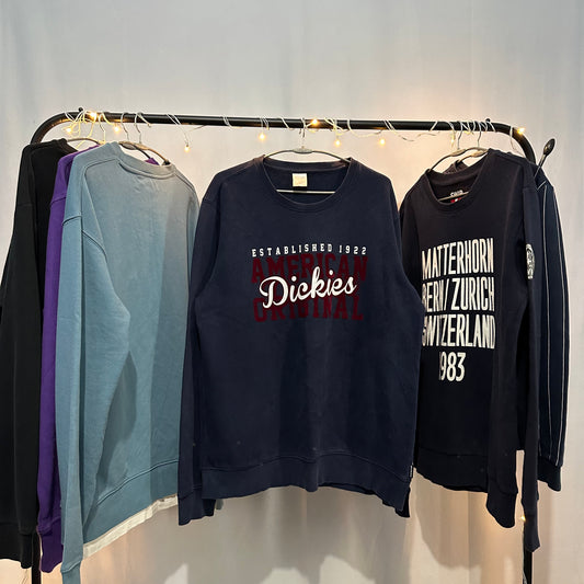 Dickies Graphic Sweatshirt  - Thrift (Navy) (L)