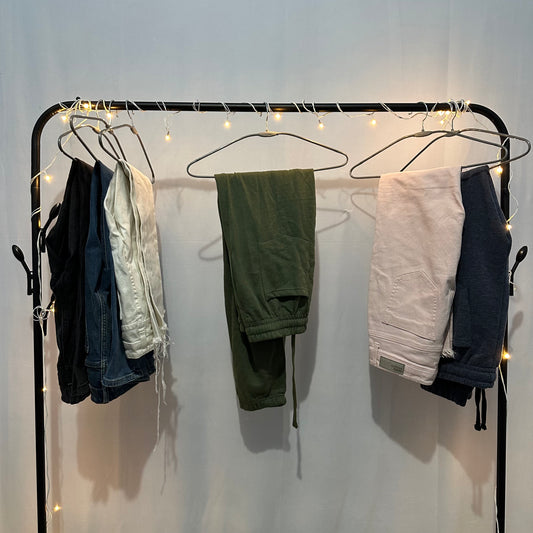 H&M Basic Sweatpants - Thrift (Green) (M)