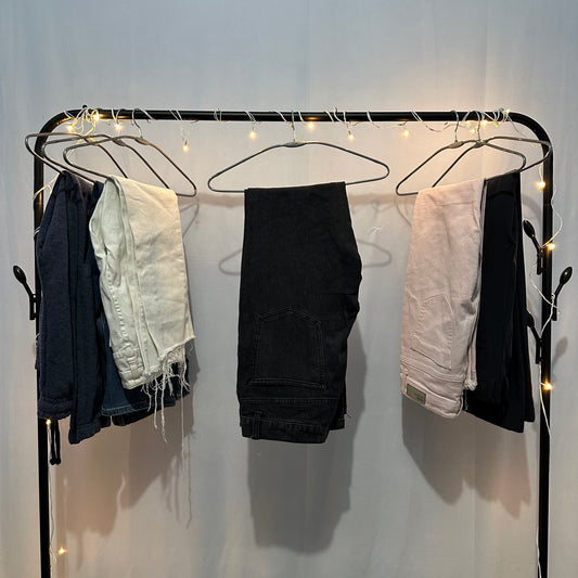 Basic Black Jeans - Thrift (Black) (31/32)